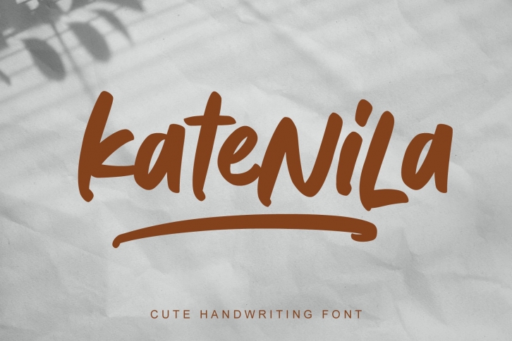 Katenila Font Download