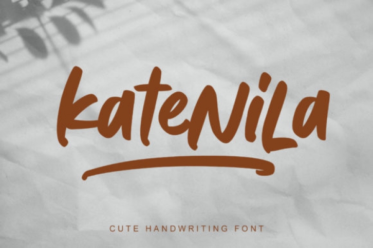 Katenila Font Download