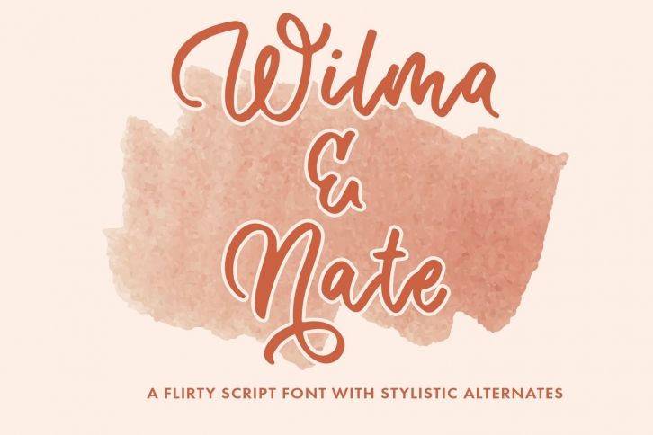 Wilma & Nate Font Download