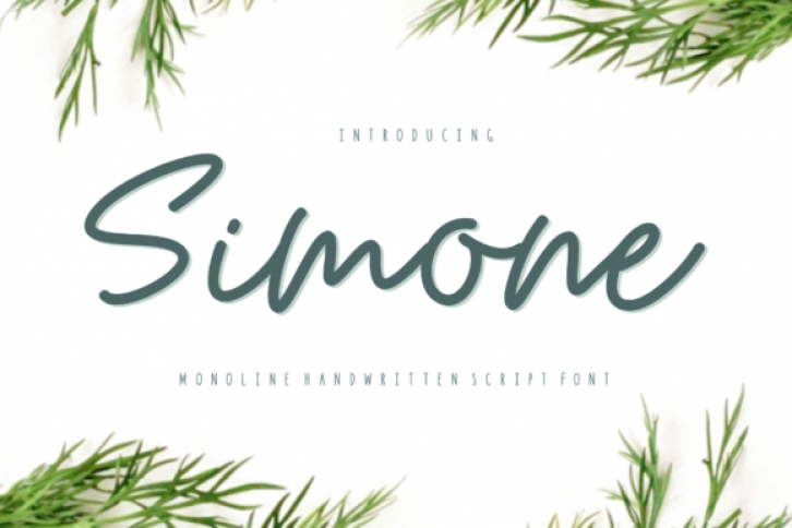 Simone Font Download
