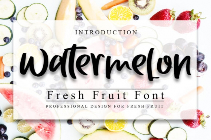 Watermelon Font Download