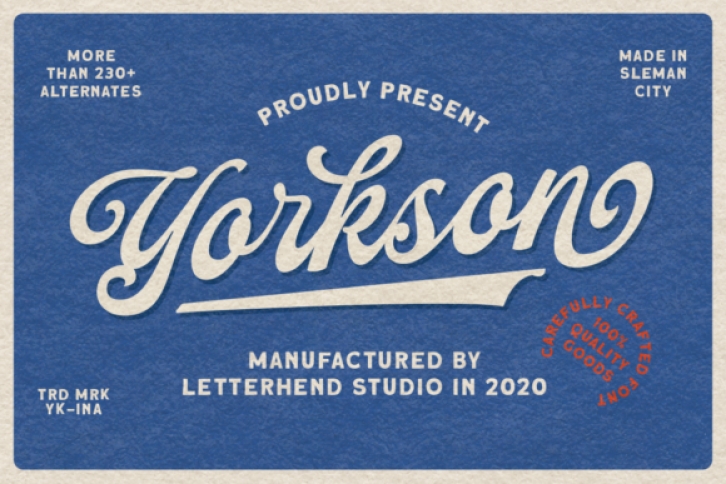 Yorkson Font Download