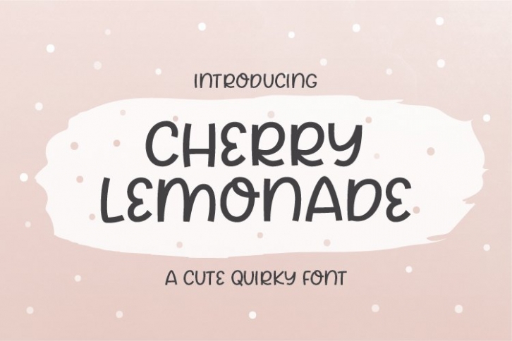 Cherry Lemonade Font Download