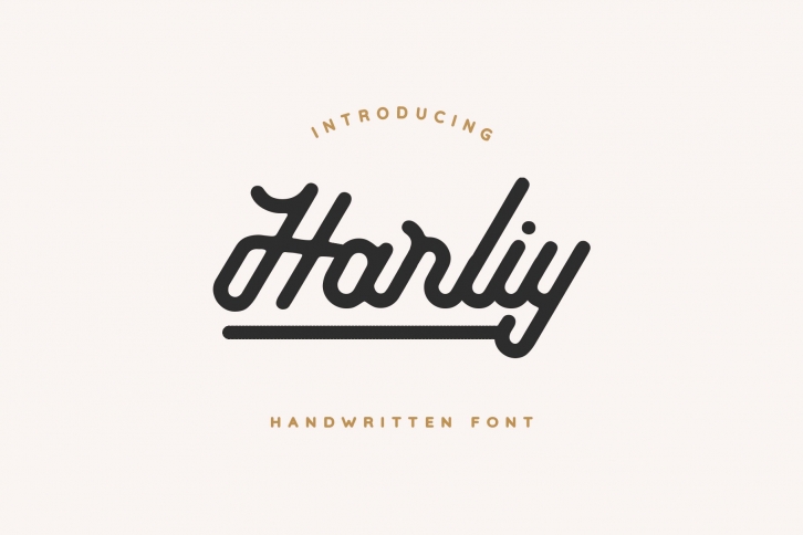 Harliy - A Classic Typeface Font Download