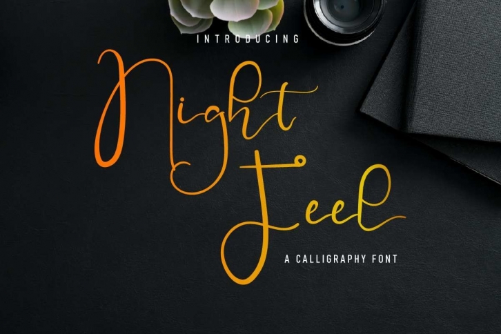 night feel Font Download