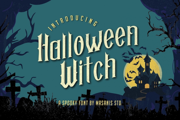 Halloween Witch - Spooky Font Font Download