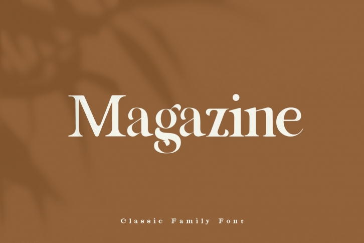 Magazine Family Font Font Download