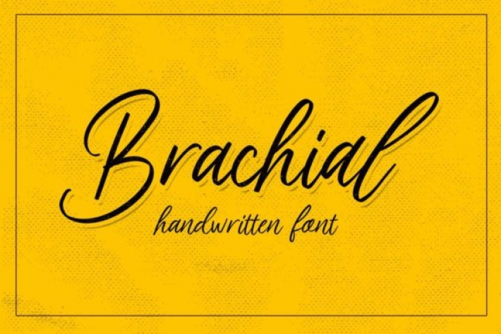 Brachial Font Download