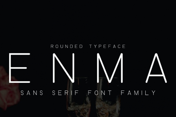 ENMA- Rounded Font Font Download