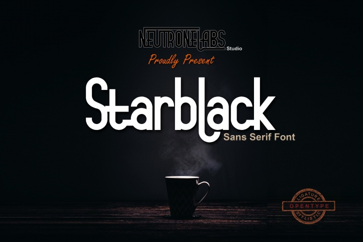 Starblack Font Download