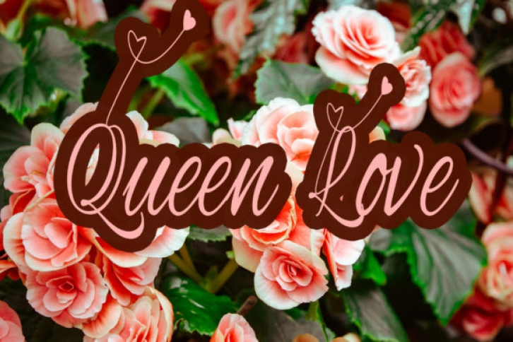 Queen Love Font Download