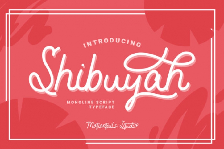 Shibuyah Font Download