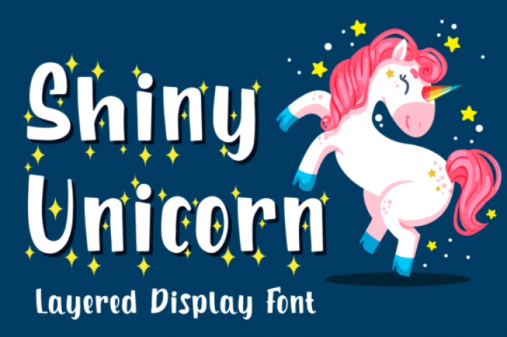 Shiny Unicorn Font Download