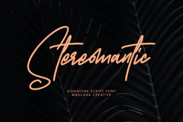 Stereomantic Font Download
