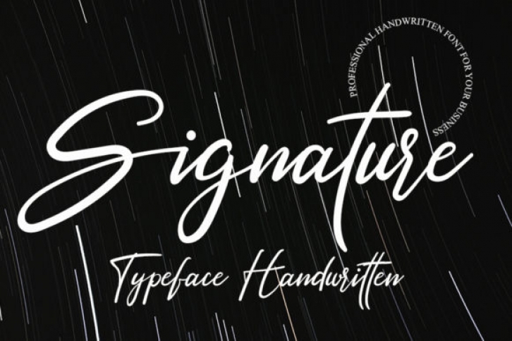 Signature Font Download