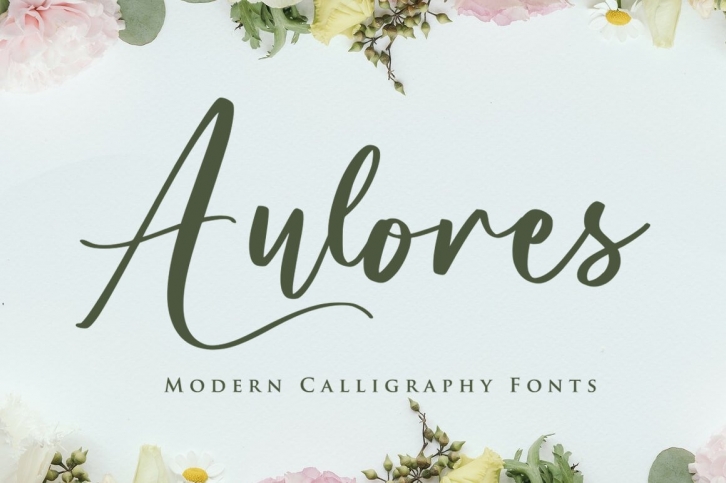 Aulores Script Font Download