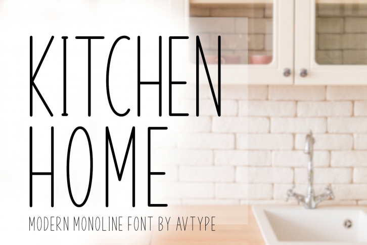Kitchen Home Font Download