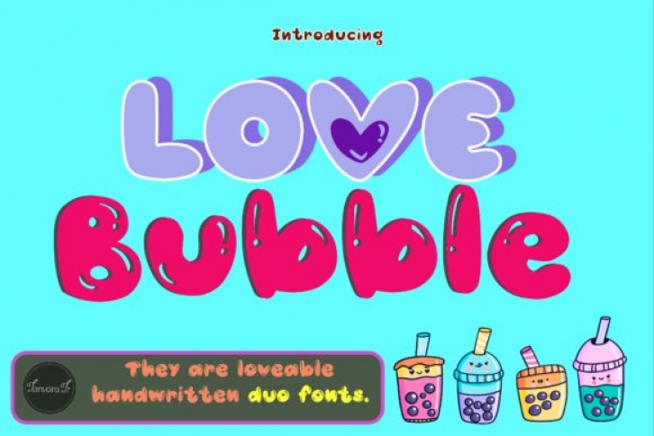 Love Bubble Font Download