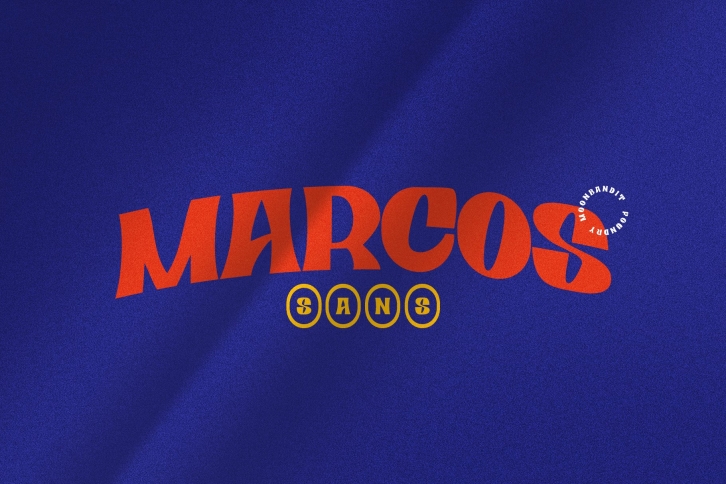 Marcos-playful vintage typeface Font Download
