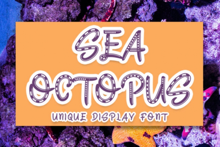 Sea Octopus Font Download