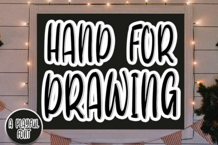 Hand for Drawing Font Download