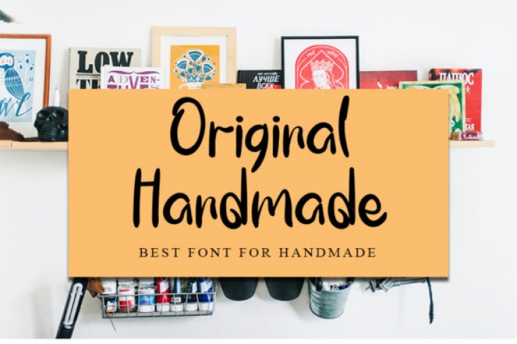 Original Handmade Font Download