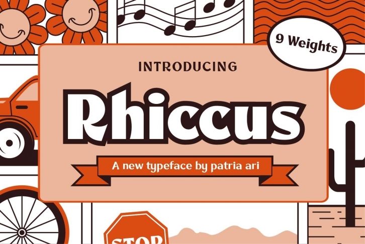 Rhiccus Fun Font Family Font Download