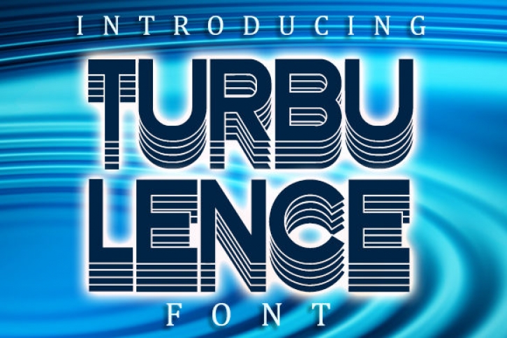 Turbulence Font Download