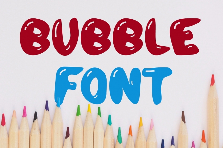 Bubble Letter Font Font Download
