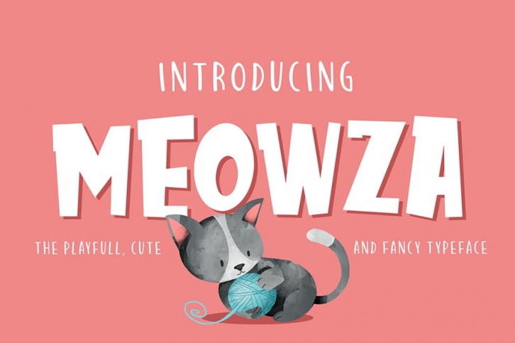 Meowza Font Download