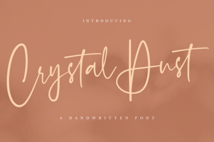 Crystal Dust Font Download