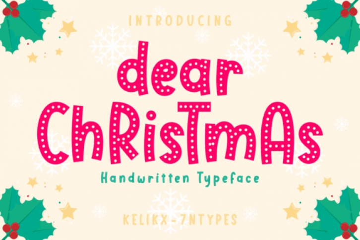 Dear Christmas Font Download