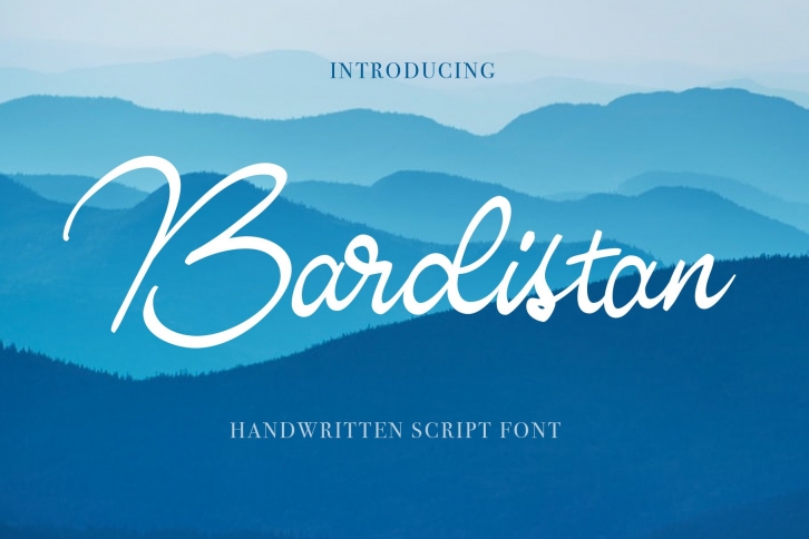 Bardistan Script Font Download