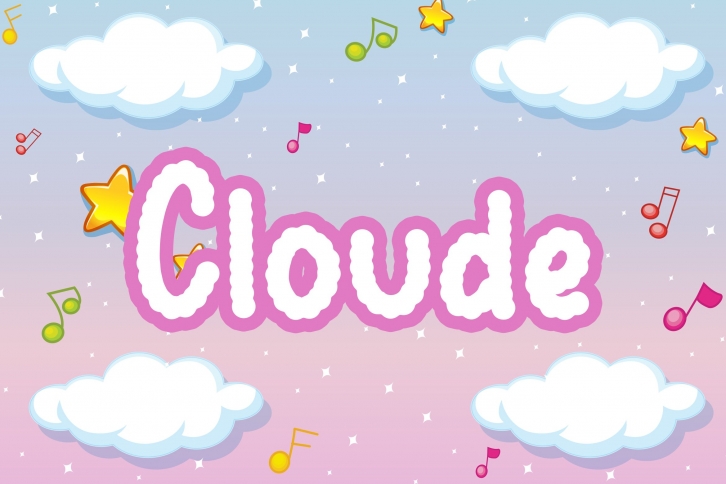 Cloud Display Font Download