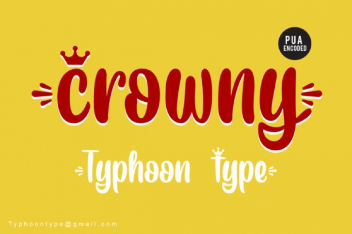Crowny Font Download