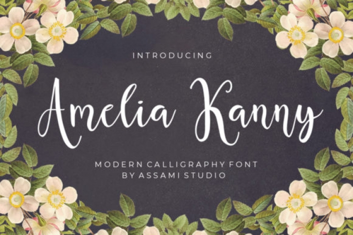 Amelia Kanny Font Download