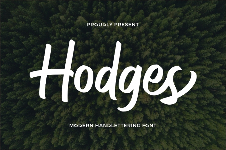 Hodges - Modern Handlettering Font Download