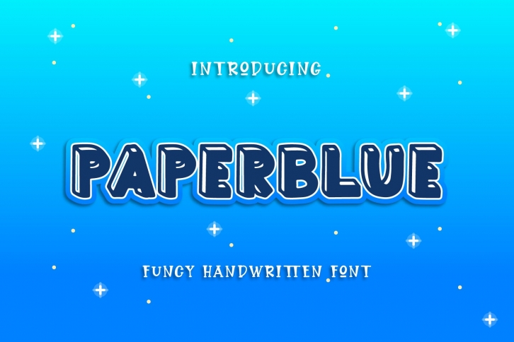 Paperblue - Handwritten Font Font Download