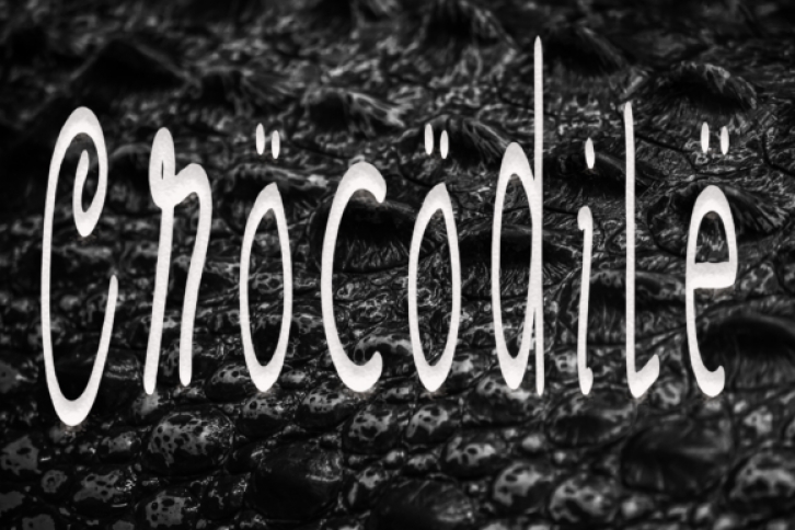 Crocodile Font Download