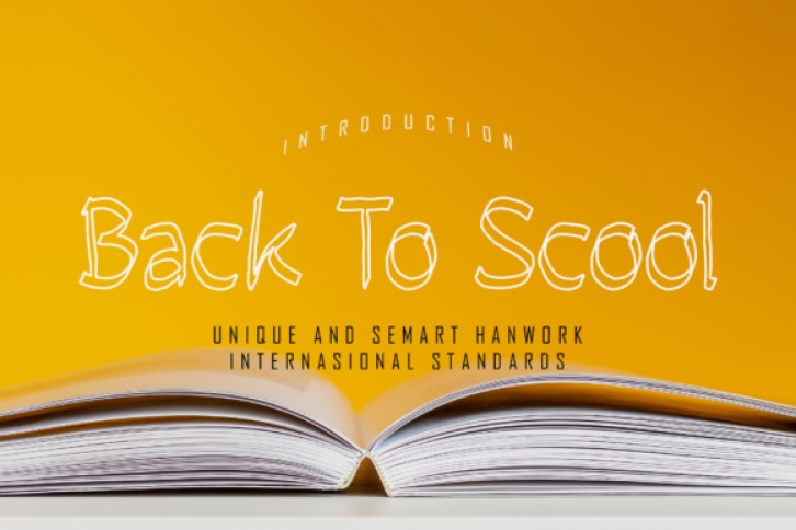 Back to Scool Font Download