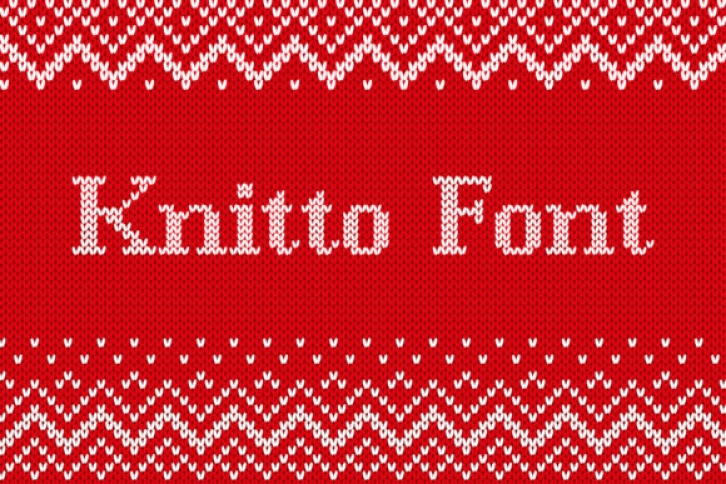 Knitto Font Download