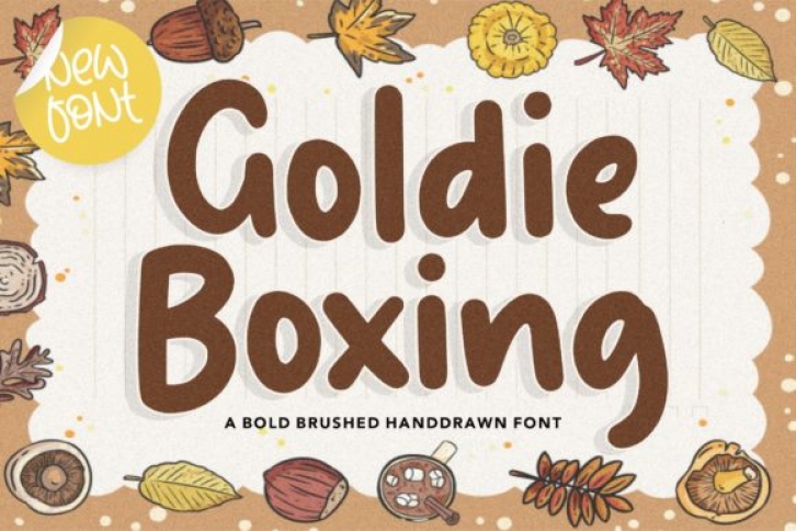 Goldie Boxing Font Download