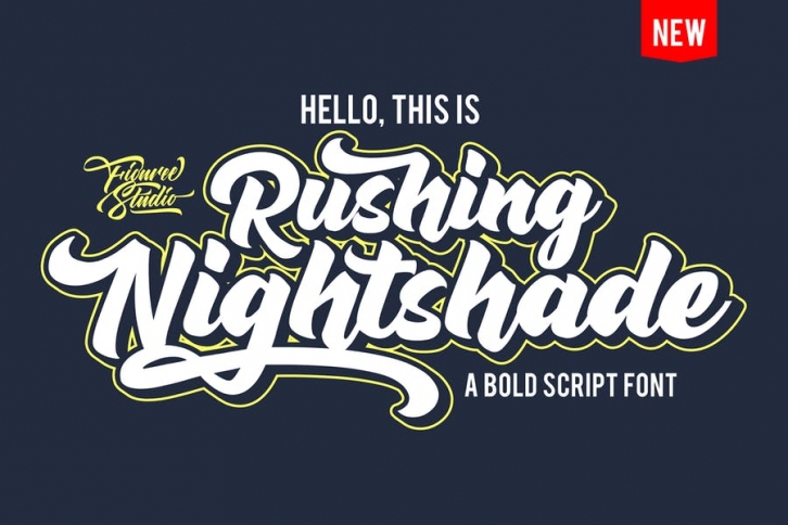 Rushing Nightshade Font Download