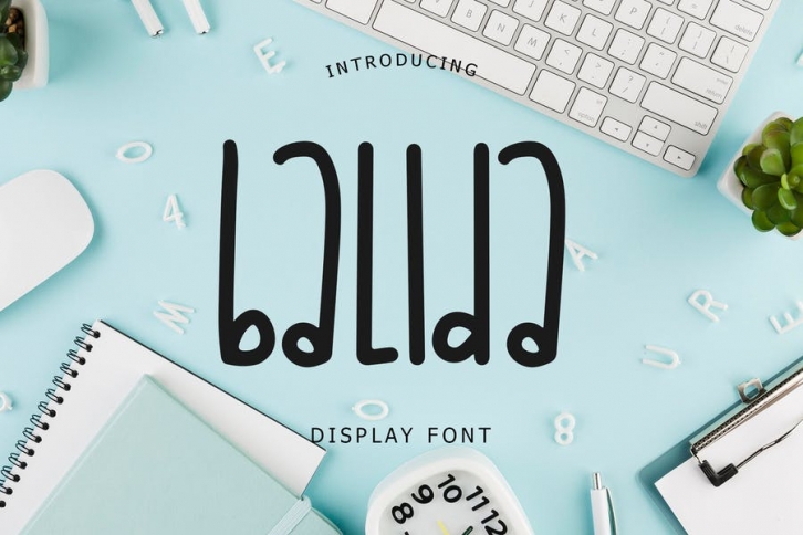 Balida Display Font Font Download