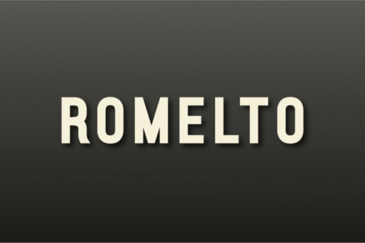 Romelto Font Download
