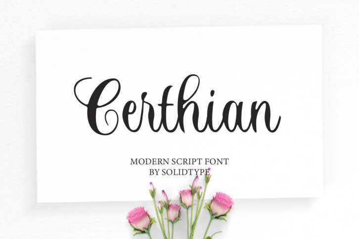 Certhian Script Font Download
