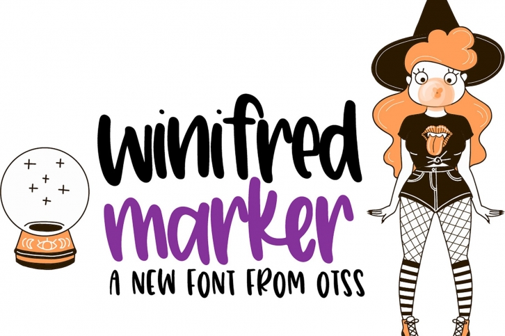 Winifred Marker Font Download