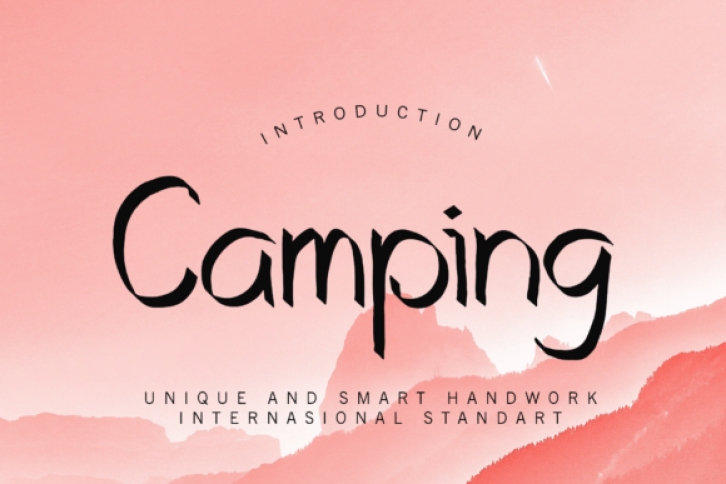 Camping Font Download