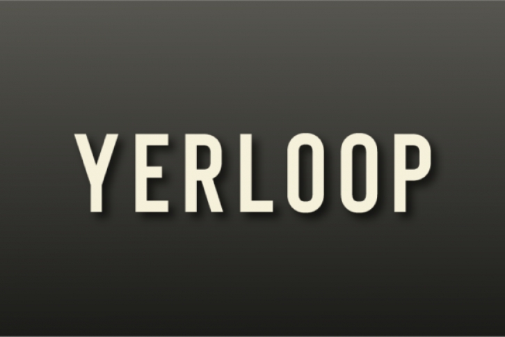 Yerloop Font Download