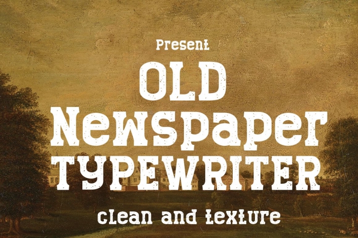 Old Newspaper Font Download